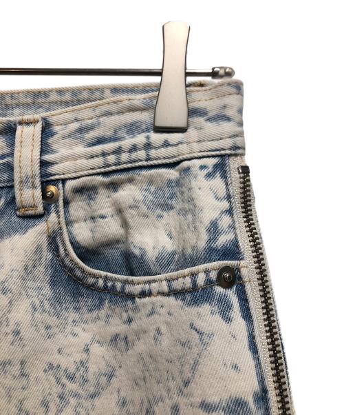 MAISON SPECIAL（メゾンスペシャル）MAISON SPECIAL (メゾンスペシャル) Side Long Zip Denim スカイブルー サイズ:36の古着・服飾アイテム