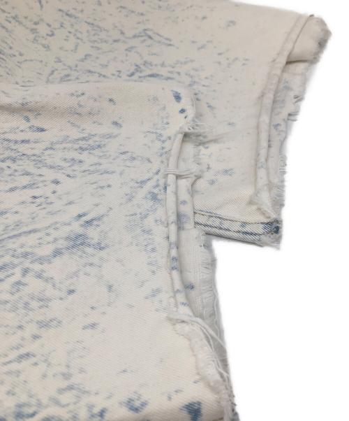 MAISON SPECIAL（メゾンスペシャル）MAISON SPECIAL (メゾンスペシャル) Side Long Zip Denim スカイブルー サイズ:36の古着・服飾アイテム