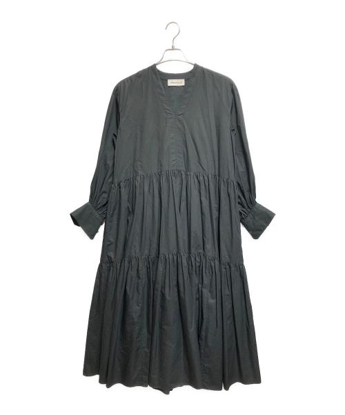 DEPAREILLE（デパリエ）DEPAREILLE (デパリエ) 長袖ワンピース ブラック サイズ:36の古着・服飾アイテム