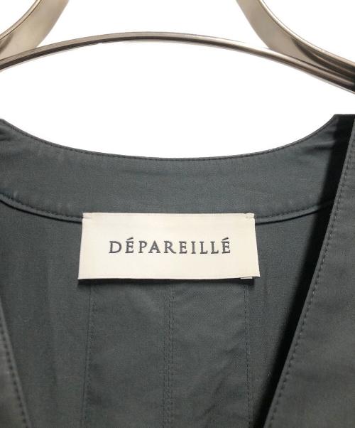 DEPAREILLE（デパリエ）DEPAREILLE (デパリエ) 長袖ワンピース ブラック サイズ:36の古着・服飾アイテム