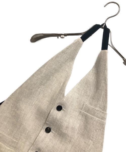 INSCRIRE（アンスクリア）INSCRIRE (アンスクリア) ジレ ベージュ サイズ:38の古着・服飾アイテム