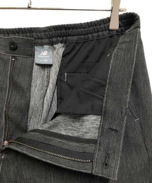 NEW BALANCE（ニューバランス）NEW BALANCE (ニューバランス) THE CITY デニムライクジョガーパンツ グレー サイズ:XLの古着・服飾アイテム