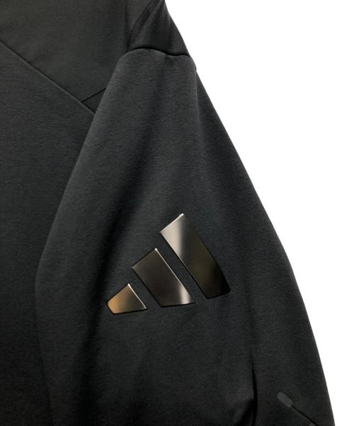 adidas（アディダス）adidas (アディダス) プレミアム ダブルニット トラックジャケット ブラック サイズ:2XLの古着・服飾アイテム