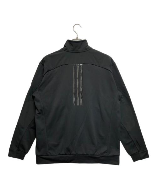 adidas（アディダス）adidas (アディダス) プレミアム ダブルニット トラックジャケット ブラック サイズ:2XLの古着・服飾アイテム