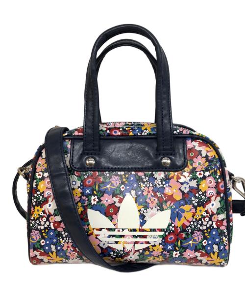 adidas Originals（アディダスオリジナル）adidas Originals (アディダスオリジナル) LIBERTY (リバティ) ミニボウリングバッグ ネイビーの古着・服飾アイテム