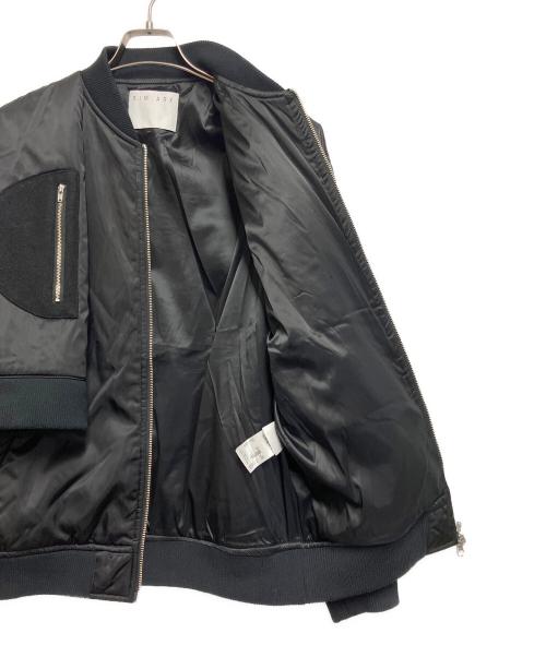 RIM.ARK（リムアーク）RIM.ARK (リムアーク) Front flap MA-1 ブラック サイズ:FREEの古着・服飾アイテム