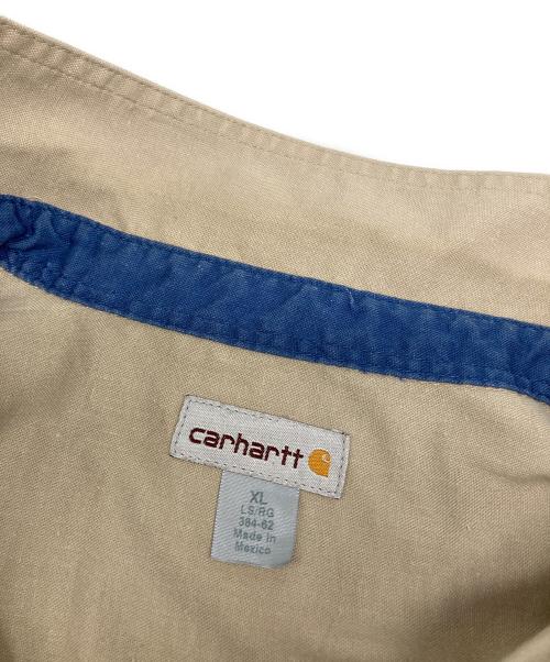 CarHartt（カーハート）CarHartt (カーハート) 長袖シャツ ベージュ サイズ:XLの古着・服飾アイテム
