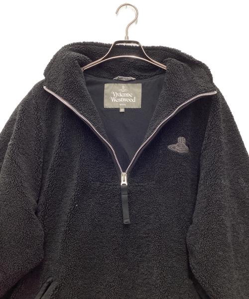 Vivienne Westwood（ヴィヴィアンウエストウッド）Vivienne Westwood (ヴィヴィアンウエストウッド) ボアジャケット ブラック サイズ:SIZE 46の古着・服飾アイテム