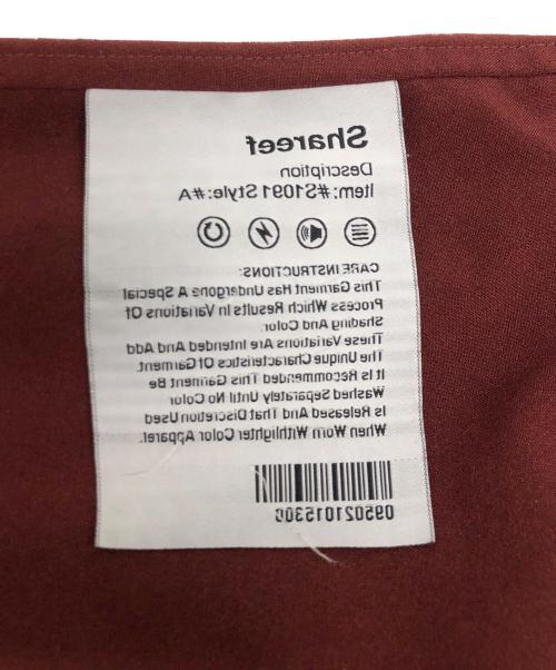 SHAREEF（シャリーフ）SHAREEF (シャリーフ) 長袖シャツ バーガンディー サイズ:2の古着・服飾アイテム