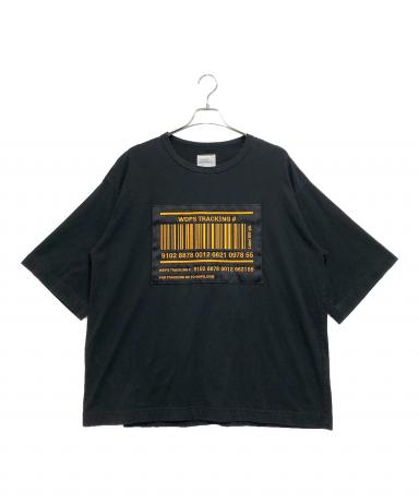 SHAREEF シャリーフ グラフィックプリント 半袖シャツ ブラック 黒 中古・古着通販】SHAREEF (シャリーフ) 半袖カットソー ブラック