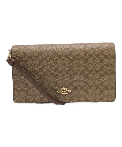 COACH（コーチ）COACH (コーチ) クロスボディ ブラウンの古着・服飾アイテム