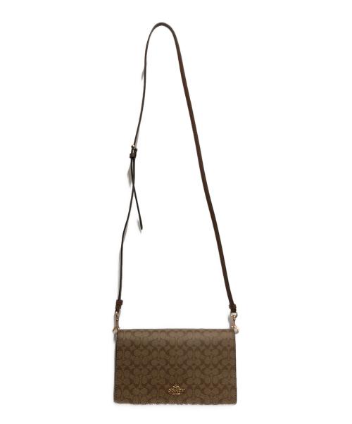 COACH（コーチ）COACH (コーチ) クロスボディ ブラウンの古着・服飾アイテム