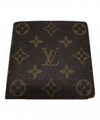 LOUIS VUITTONルイ ヴィトン）の古着「2つ折り財布　ポルトフォイユ・マルコ」｜ブラウン