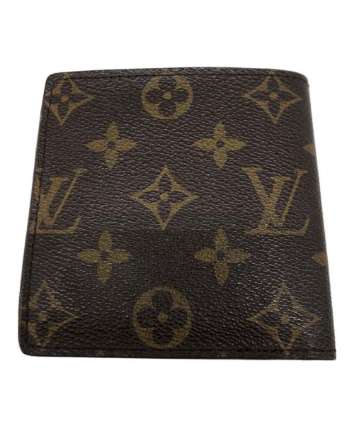LOUIS VUITTON（ルイ ヴィトン）LOUIS VUITTON (ルイ ヴィトン) 2つ折り財布　ポルトフォイユ・マルコ ブラウンの古着・服飾アイテム