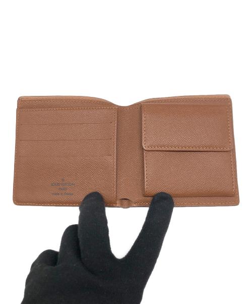 LOUIS VUITTON（ルイ ヴィトン）LOUIS VUITTON (ルイ ヴィトン) 2つ折り財布　ポルトフォイユ・マルコ ブラウンの古着・服飾アイテム