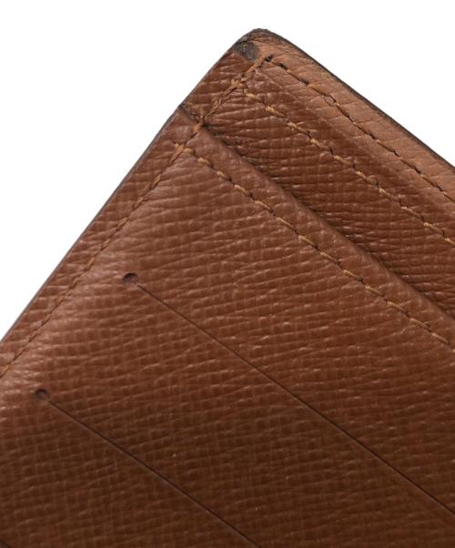 LOUIS VUITTON（ルイ ヴィトン）LOUIS VUITTON (ルイ ヴィトン) 2つ折り財布　ポルトフォイユ・マルコ ブラウンの古着・服飾アイテム