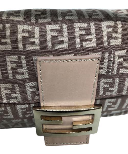 FENDI（フェンディ）FENDI (フェンディ) ショルダーバッグ ズッキーノ柄 ピンクの古着・服飾アイテム