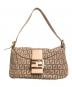 FENDI（フェンディ）の古着「ショルダーバッグ ズッキーノ柄」｜ピンク