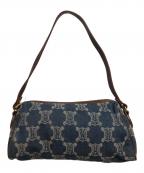 CELINEセリーヌ）の古着「ワンショルダーバッグ」｜ブルー×ブラウン