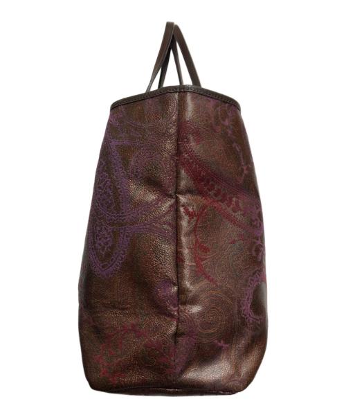 ETRO（エトロ）ETRO (エトロ) トートバッグ パープルの古着・服飾アイテム