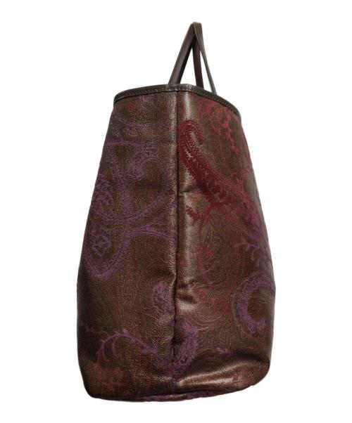 ETRO（エトロ）ETRO (エトロ) トートバッグ パープルの古着・服飾アイテム