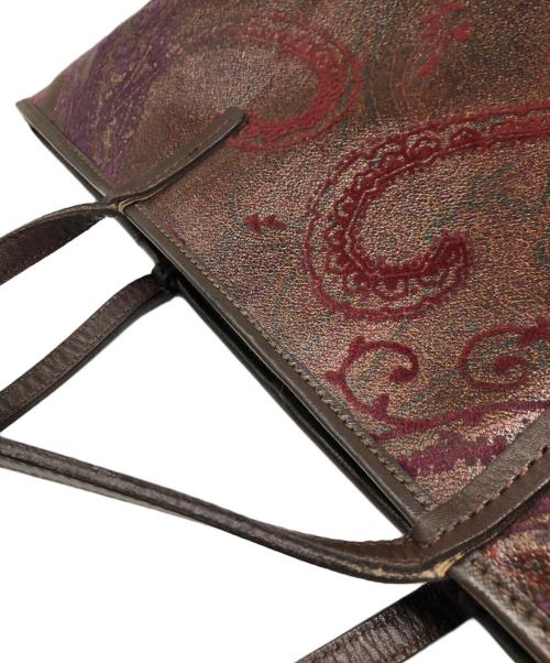 ETRO（エトロ）ETRO (エトロ) トートバッグ パープルの古着・服飾アイテム