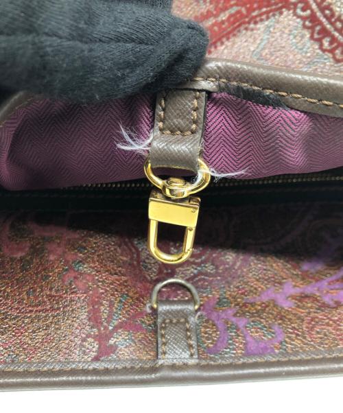 ETRO（エトロ）ETRO (エトロ) トートバッグ パープルの古着・服飾アイテム