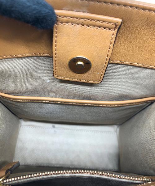 MCM（エムシーエム）MCM (エムシーエム) ヴィセトス クラシック トートバッグ ミニ ライトブラウンの古着・服飾アイテム