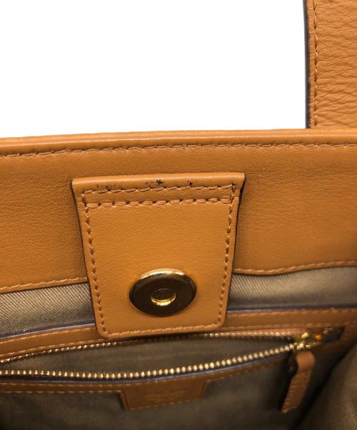 MCM（エムシーエム）MCM (エムシーエム) ヴィセトス クラシック トートバッグ ミニ ライトブラウンの古着・服飾アイテム
