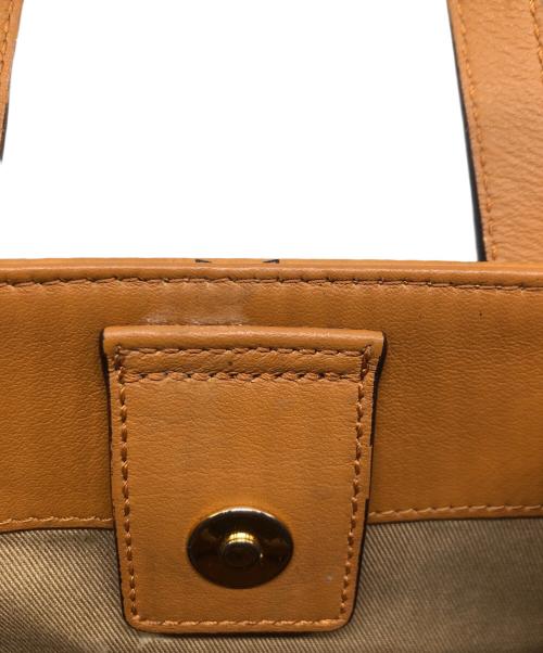 MCM（エムシーエム）MCM (エムシーエム) ヴィセトス クラシック トートバッグ ミニ ライトブラウンの古着・服飾アイテム