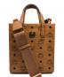 MCM（エムシーエム）の古着「ヴィセトス クラシック トートバッグ ミニ」｜ライトブラウン