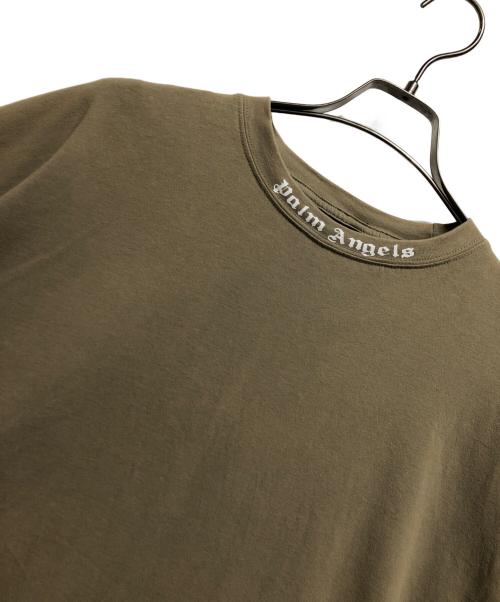 Palm Angels（パーム エンジェルス）Palm Angels (パーム エンジェルス) 半袖カットソー ベージュ サイズ:Lの古着・服飾アイテム