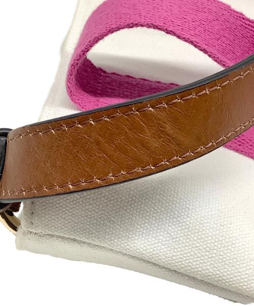 Chloe（クロエ）Chloe (クロエ) クロエキッズ ホワイト×ピンクの古着・服飾アイテム