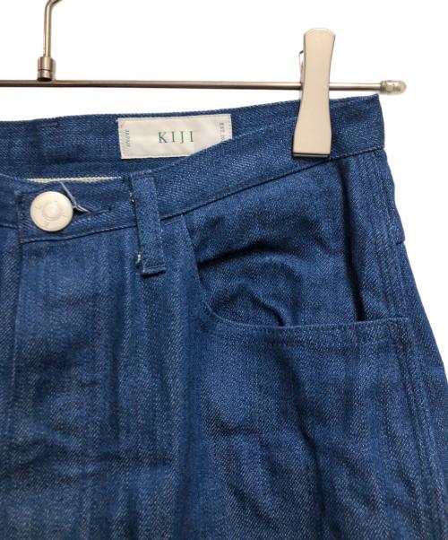 KIJI（キジ）KIJI (キジ) デニムワイドペインターパンツ インディゴ サイズ:2の古着・服飾アイテム