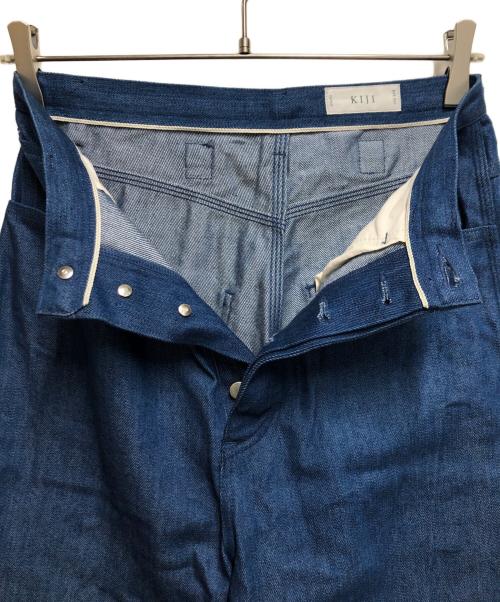 KIJI（キジ）KIJI (キジ) デニムワイドペインターパンツ インディゴ サイズ:2の古着・服飾アイテム