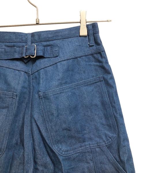KIJI（キジ）KIJI (キジ) デニムワイドペインターパンツ インディゴ サイズ:2の古着・服飾アイテム
