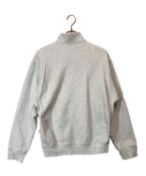 CarHartt（カーハート）CarHartt (カーハート) ハーフジップスウェット ライトグレー サイズ:ＳＩＺＥ　Ｍの古着・服飾アイテム