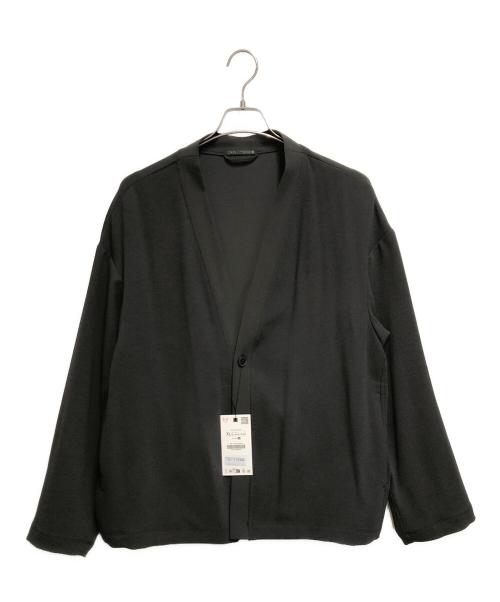 ZARA（ザラ）ZARA (ザラ) ノーラペルスーツブレザー チャコールグレー サイズ:ＳＩＺＥ　ＸＬの古着・服飾アイテム