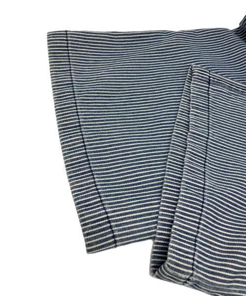 roompacker（ルームパッカー）roompacker (ルームパッカー) ワイドパンツ ブルー×ホワイト サイズ:Sの古着・服飾アイテム