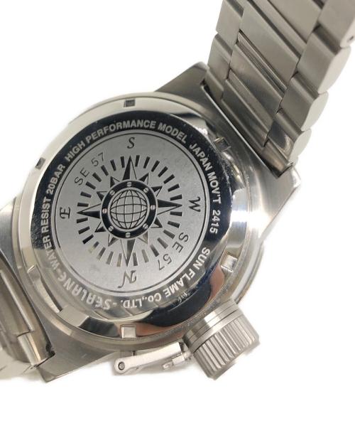 J-AXIS（ジェイアクシス）J-AXIS (ジェイアクシス) 腕時計 レッドの古着・服飾アイテム