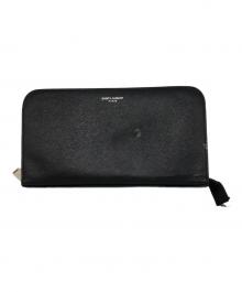 Saint Laurent Paris（サンローランパリ）の古着「長財布」｜ブラック