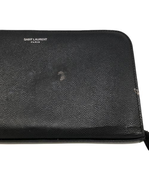 Saint Laurent Paris（サンローランパリ）Saint Laurent Paris (サンローランパリ) 長財布 ブラックの古着・服飾アイテム