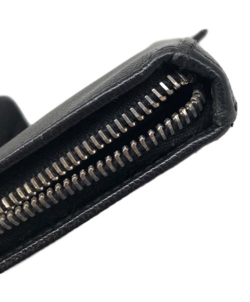 Saint Laurent Paris（サンローランパリ）Saint Laurent Paris (サンローランパリ) 長財布 ブラックの古着・服飾アイテム