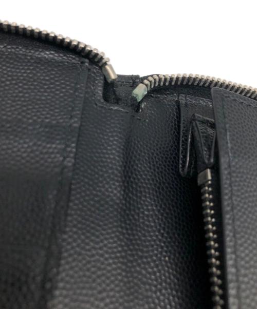 Saint Laurent Paris（サンローランパリ）Saint Laurent Paris (サンローランパリ) 長財布 ブラックの古着・服飾アイテム