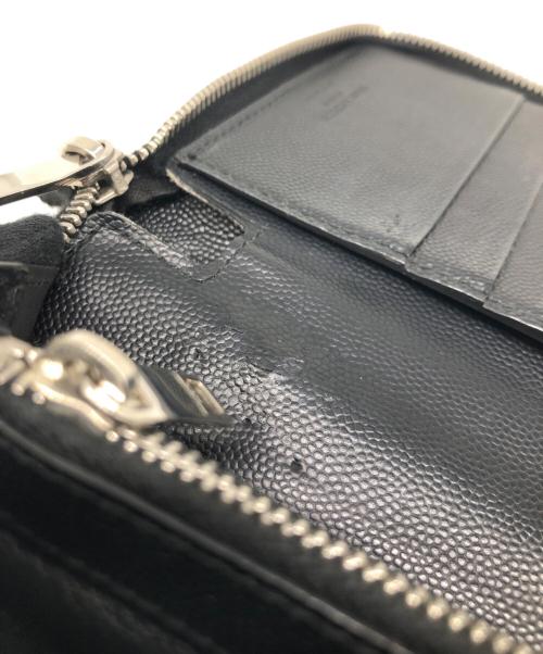 Saint Laurent Paris（サンローランパリ）Saint Laurent Paris (サンローランパリ) 長財布 ブラックの古着・服飾アイテム