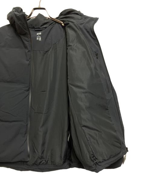 UNIQLO（ユニクロ）UNIQLO (ユニクロ) シームレスダウンパーカ ブラック サイズ:L 未使用品の古着・服飾アイテム