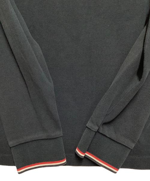 MONCLER（モンクレール）MONCLER (モンクレール) ポロシャツ ブラック サイズ:Sの古着・服飾アイテム