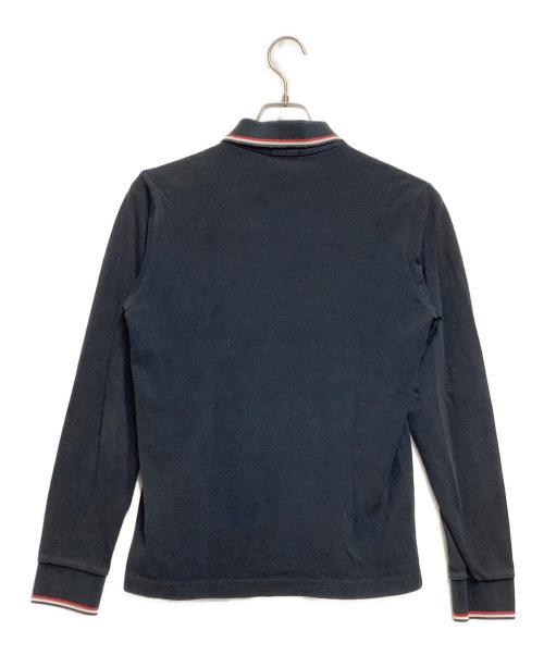 MONCLER（モンクレール）MONCLER (モンクレール) ポロシャツ ブラック サイズ:Sの古着・服飾アイテム