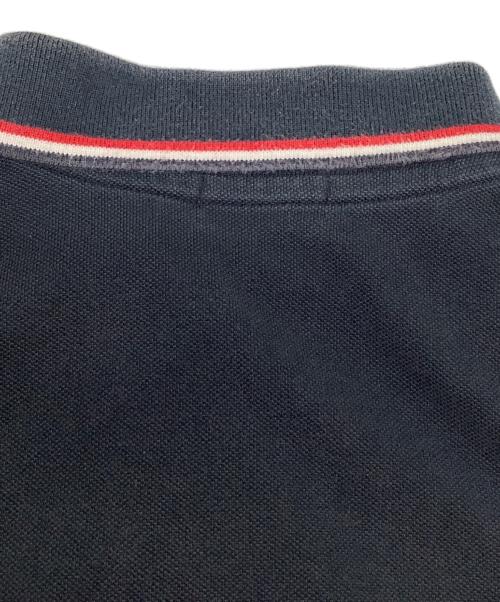 MONCLER（モンクレール）MONCLER (モンクレール) ポロシャツ ブラック サイズ:Sの古着・服飾アイテム