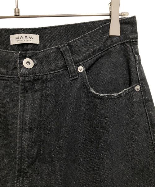 MARW UNITED ARROWS（マルゥ ユナイテッドアローズ）MARW UNITED ARROWS (マルゥ ユナイテッドアローズ) デニムパンツ チャコールグレー サイズ:38の古着・服飾アイテム